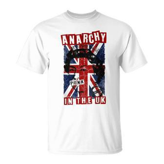 Anarchy In The Uk Union Jack T T-Shirt - Monsterry CA