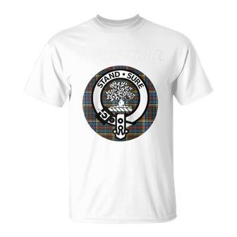 Anderson Clan Scottish Name Coat Of Arms Tartan T-Shirt - Seseable