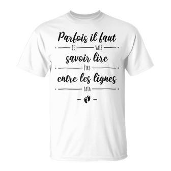 Annonce Grossesse Future Tata 2024 Bébé Jeais Être Tata T-Shirt - Cadeauxyz