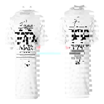 Annonce Grossesse Pour Future Tata Humour Promue Tata 2024 T-Shirt - Cadeauxyz