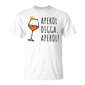 Aperol Digga Summer Alcohol Aperol Spritz S T-Shirt - Seseable