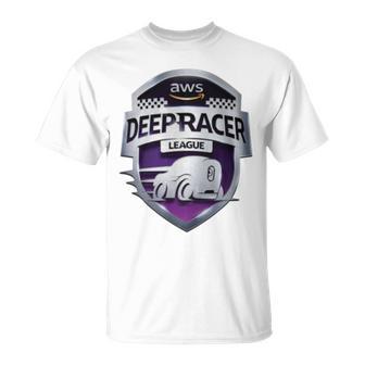 Aws Deepracer Shield Front T-Shirt - Monsterry AU