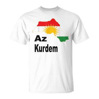 Az Kurdem Kurdistan Ypg Newroz T-Shirt - Seseable