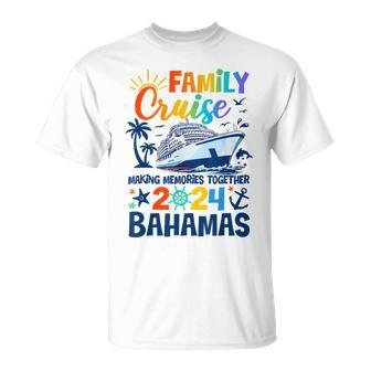 Bahamas Cruise 2024 Family Friends Group Vacation Matching T-Shirt - Thegiftio UK