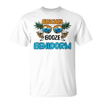 Benidorm Beaches Spain Vacation Matching T-Shirt - Thegiftio UK
