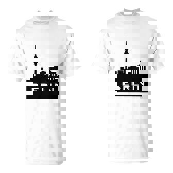 Berlin Motive – Berlin Skyline – City Of Berlin De T-Shirt - Thegiftio