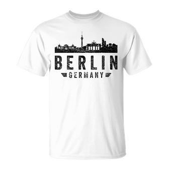 Berlin Souvenir Berlin Skyline Berlin T-Shirt - Geschenkecke