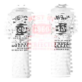 Best Of 1960 Edición Limitada Regalo 64 Años Hombre 1960 Camiseta unisex - Regaloses