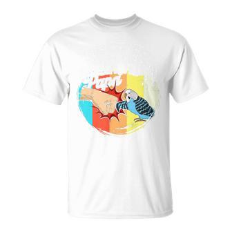 Bester Budgie Papa Bird Pet Budgie T-Shirt - Geschenkecke