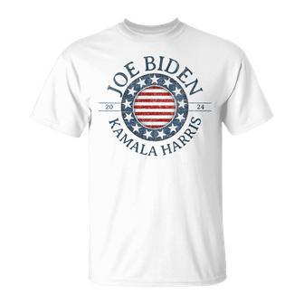 Biden Harris 2024 Political Voter Pro-Democrat Liberal T-Shirt - Monsterry