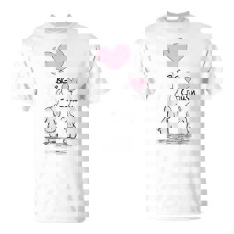 Big Cousin Cute Elephants Idea Toddler Girls T-Shirt - Thegiftio