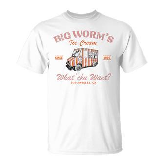 Big Worm's Ice Cream What Chu Want Vintage T-Shirt - Monsterry UK