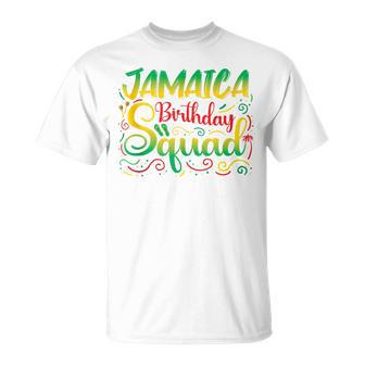 Birthday Girls Jamaica Squad Trip 2024 Party Outfit Matching T-Shirt | Mazezy