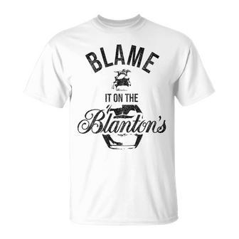 Blame It On The Blanton's Small Batch Kentucky Bourbon T-Shirt - Monsterry UK