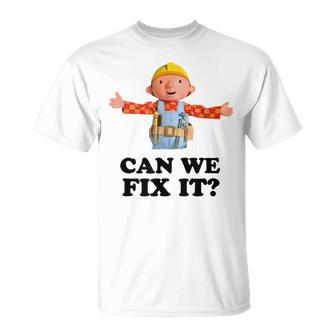 Bob Can We Fix It Builder T-Shirt - Thegiftio UK