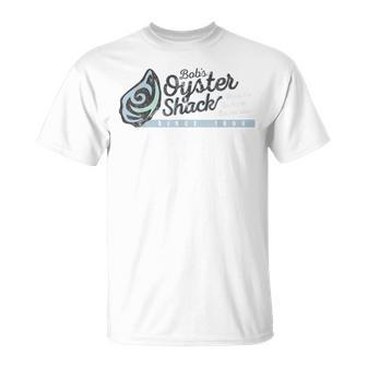 Bob's Oyster Shack Shuck Me Suck Me Eat Me Raw T T-Shirt - Monsterry