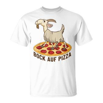 Bock Auf Pizza German Language T-Shirt - Seseable