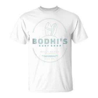 Bodhi's Surf Shop Bells Beach Australia Est 1991 T-Shirt - Seseable