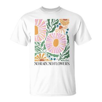 Boho Summer Flower Botanical Nature Lover Floral Wildflower T-Shirt - Monsterry UK