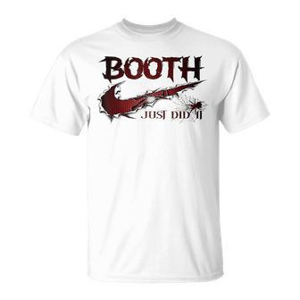 Booth Family Name Booth Last Name Team T-Shirt - Seseable