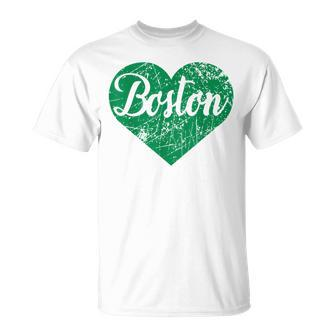 Boston Heart T-Shirt - Seseable