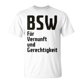 Bsw Bündnis Sahra Wagenknecht T-Shirt - Geschenkecke