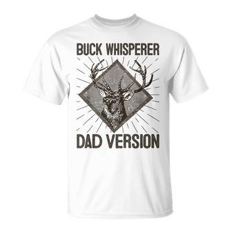 Buck Whisperer Dad Version Fathers Day T-Shirt - Monsterry UK