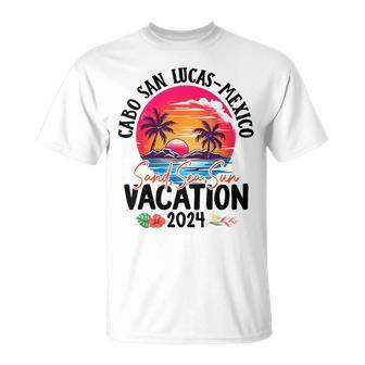 Cabo San Lucas Mexico 2024 Family Friends Vacation Matching T-Shirt | Mazezy DE