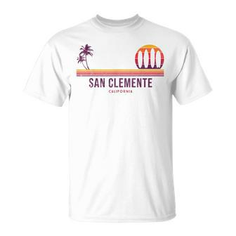 California San Clemente Vintage Surf T-Shirt - Monsterry AU