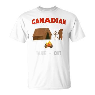 Canadian Take Out Awesome Canada T-Shirt - Monsterry AU