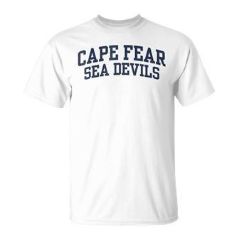 Cape Fear Community College Sea Devils 01 T-Shirt - Seseable