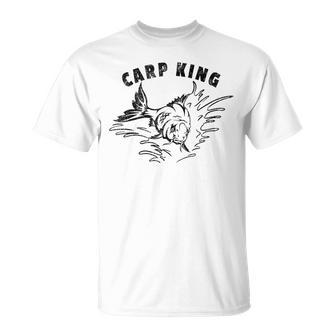 Carp King Carp Fishing Novelty T-Shirt - Thegiftio UK