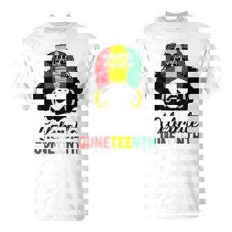 Celebrate Junenth 1865 Black Girl Magic Melanin African T-Shirt - Seseable