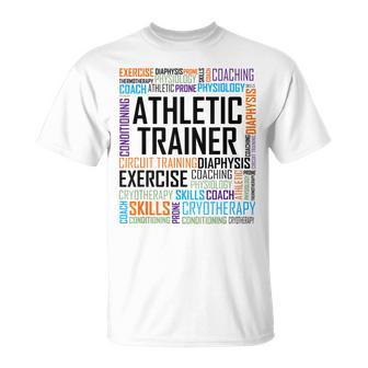 At Certified Athletic Trainer T Love Words T-Shirt - Monsterry