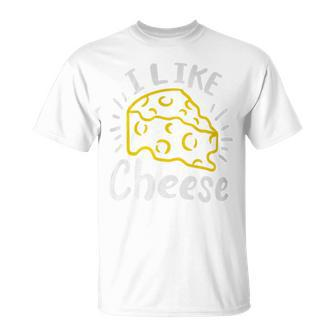 Cheese I Like Cheese T-Shirt - Monsterry