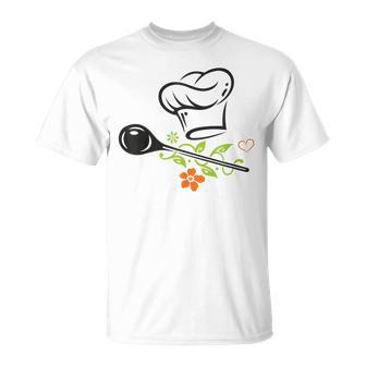 Chef's Hat Chef Chef Vegan Vegetarian T-Shirt - Seseable