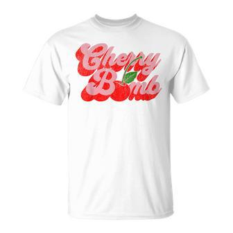 Cherry Bomb Retro 70S Vintage Style Cute T-Shirt - Thegiftio UK