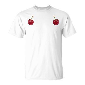 Cherry Graphic T-Shirt - Seseable
