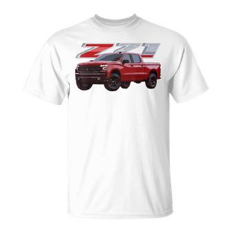 Chevys Silverado Z71 4X4 Truck T-Shirt - Monsterry AU