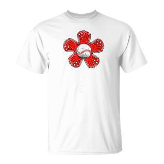 Chicago Colorful Flower Souvenir I Love Chicago T-Shirt - Monsterry