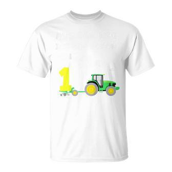 Children's 1St Birthday Ich Bin Schon 1 Jahre Tractor Tractor T-Shirt - Seseable