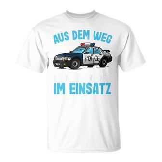 Children's Aus Dem Weg Großer Bruder Im Einsatz Boys' Police 80 T-Shirt - Seseable