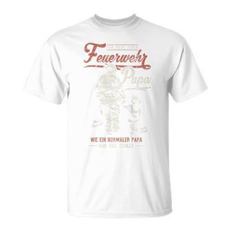 Children's Ich Habe Einen Feuerwehr Papa Ich Habe Einen Feuerwehr Papa T-Shirt - Geschenkecke