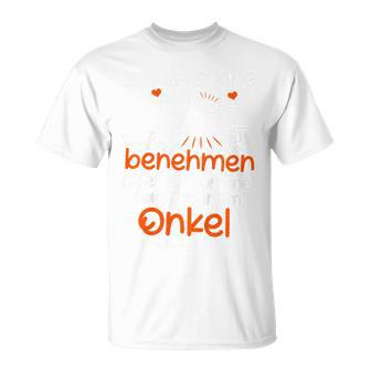 Children's Ich Versuche Mich Zu Benehmen Unkel T-Shirt - Seseable