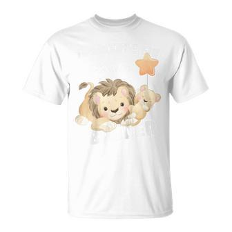 Children's Ich Werde Ein Großer Bruder 2023 Lion 80 T-Shirt - Seseable