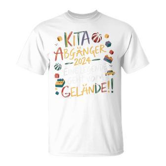 Children's Kita Abgänger 2024 Kita Geschafft 2024 Kita Ade 2024 T-Shirt - Geschenkecke