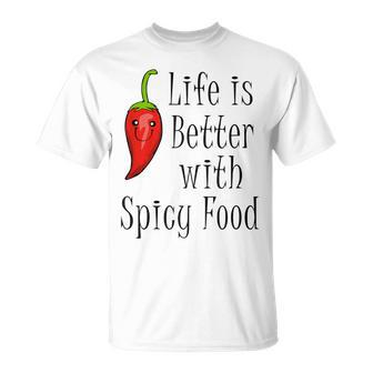 Chili Mexican Food Saying Pepper T-Shirt - Monsterry UK