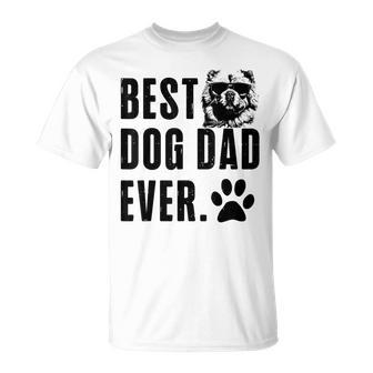 Chow Chow Daddy Dad Best Dog Dad Ever Men T-Shirt - Monsterry