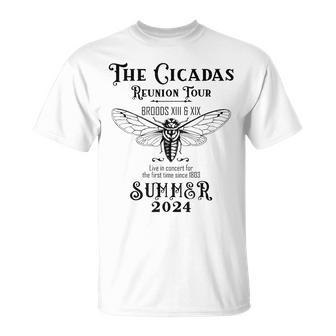 The Cicadas Reunion Tour Summer 2024 Men T-Shirt - Seseable