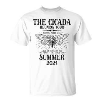 The Cicadas Reunion Us Tour 2024 Cicada Concert Fest Lover T-Shirt - Monsterry AU